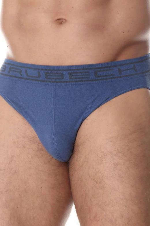 Pánské slipy Brubeck 00290A modré | indygo | L