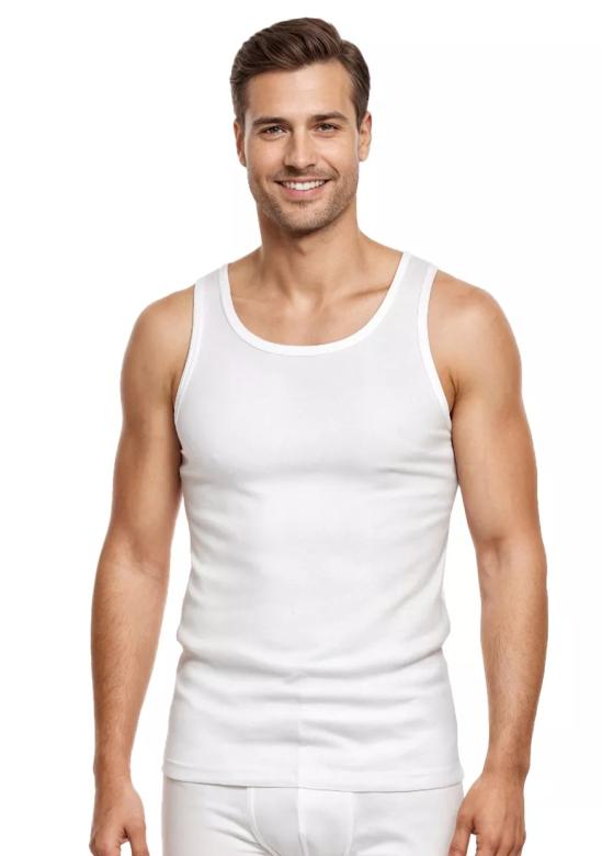 Pánské tílko U806 RISVEGLIA | šedá melír | 3XL