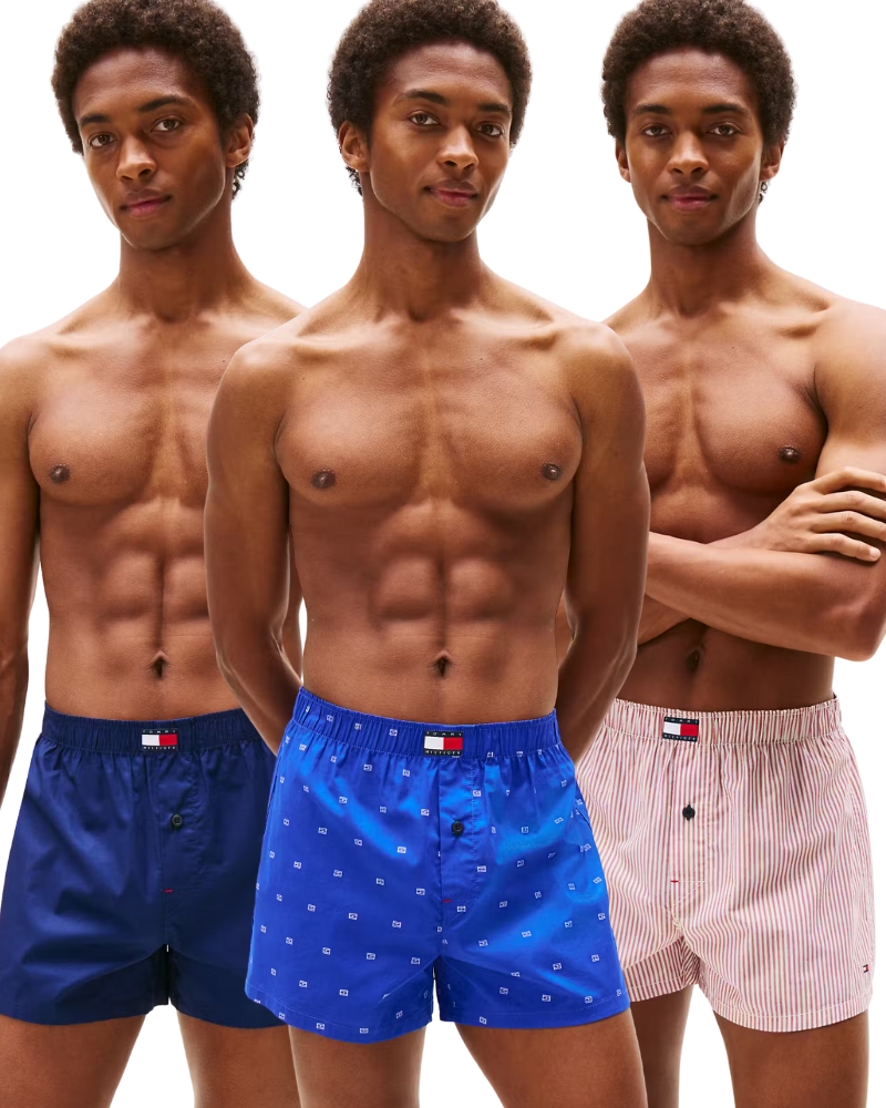 Pánské trenýrky Tommy Hilfiger UM0UM03613 WOVEN BOXER
