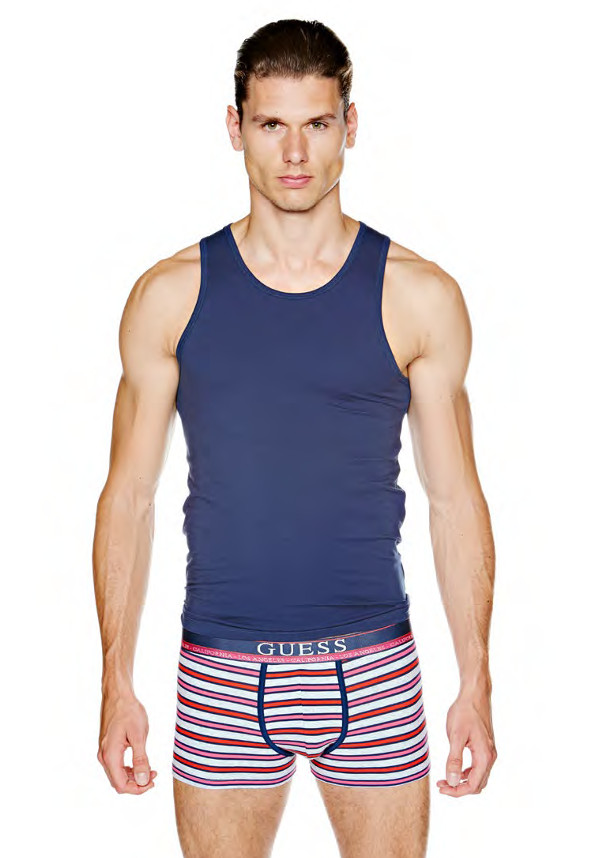 Levně Pánský nátělník Guess U72M07