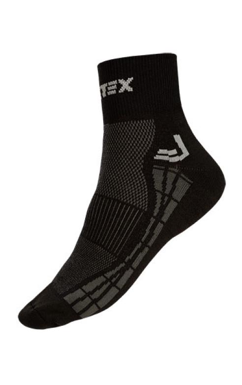 Sportovní funkční ponožky Litex 9A026 | černá | 30-31